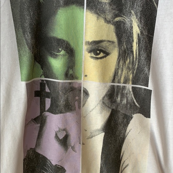 Junk Food Clothing Tops - Junk Food Madonna Graphic T-shirt